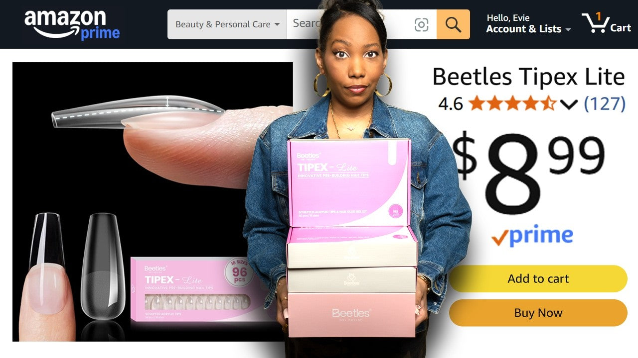 video thumbnail for 'DIY Testing Beetles Gel New TIPEX LITE Nail Tips'