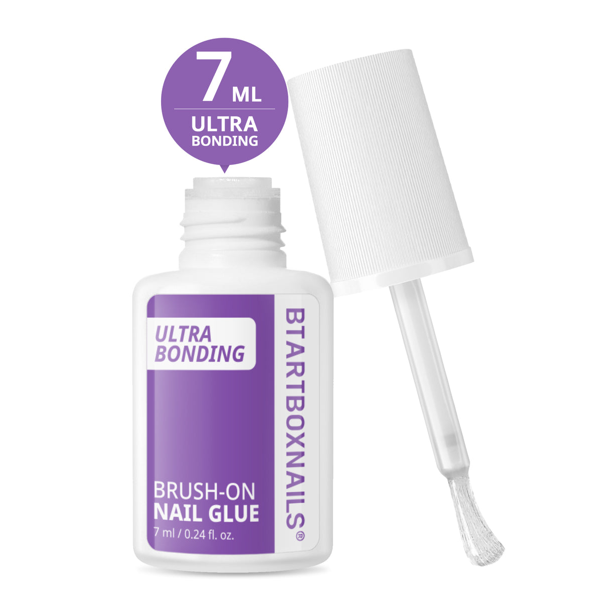 Brush-On Nail Glue 7ml - BTARTBOXNAILS