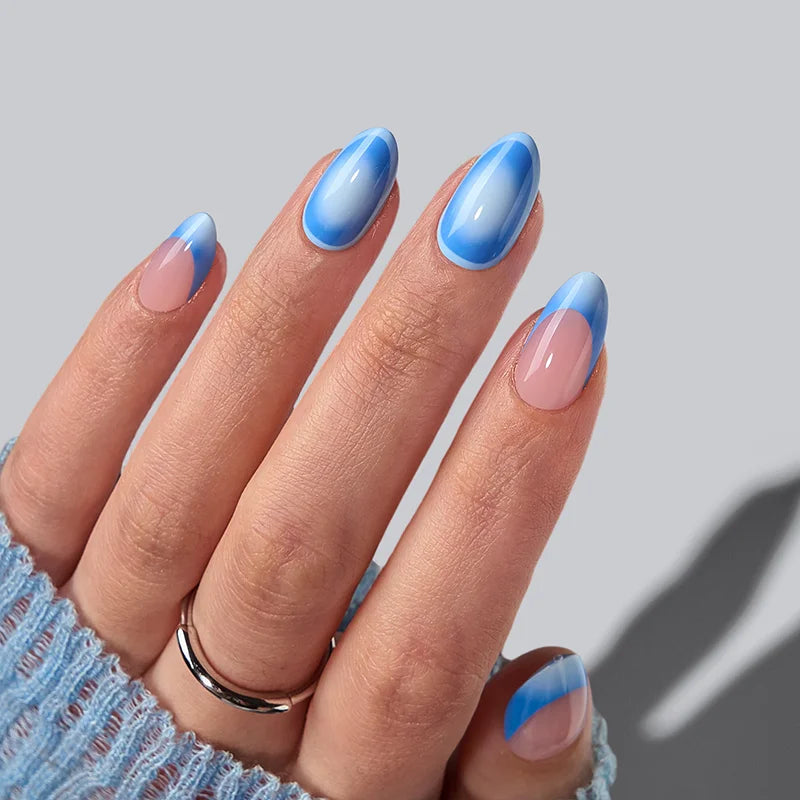 Spring Dreams Short Almond - Soft Gel Press On