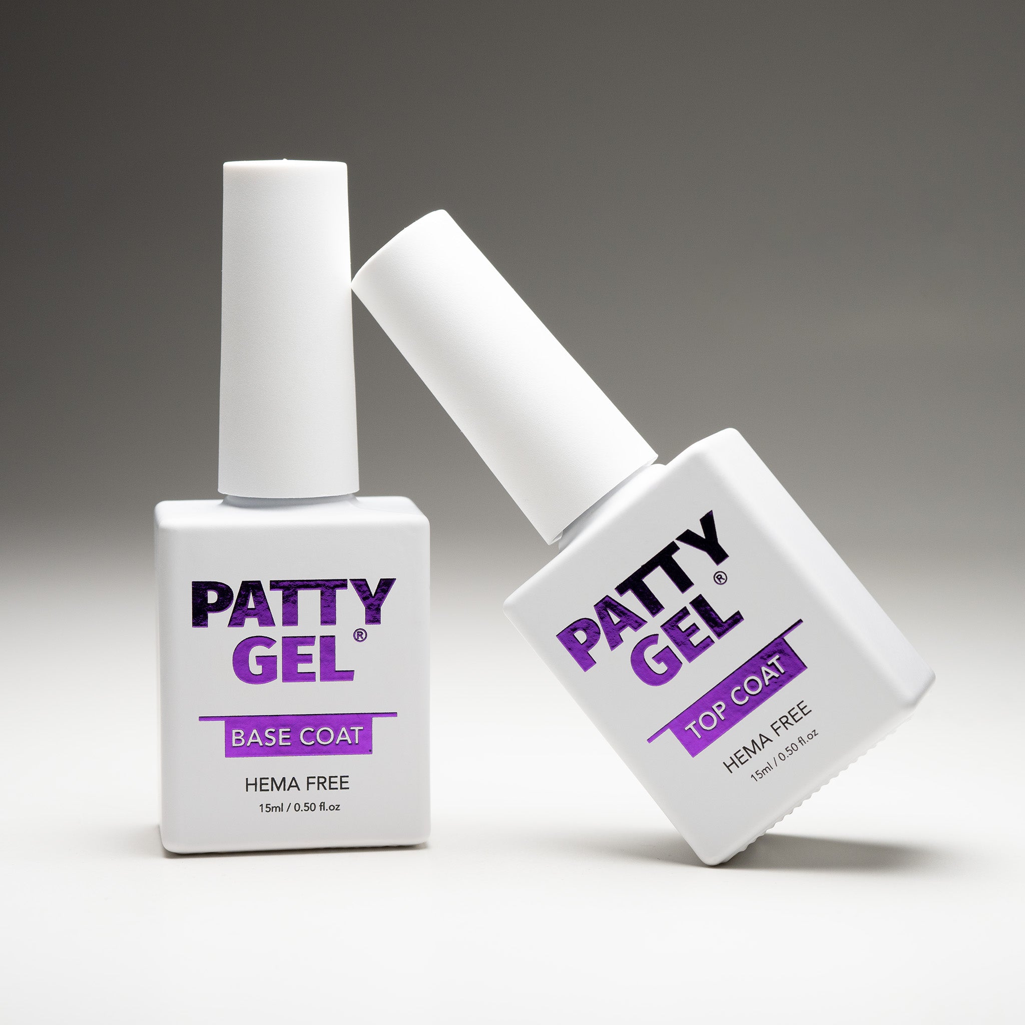 Patty Gel HEMA-free Gel Base and Glossy Top Coat 2