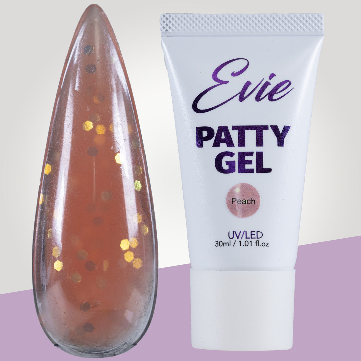 Patty Gel Peach Polygel