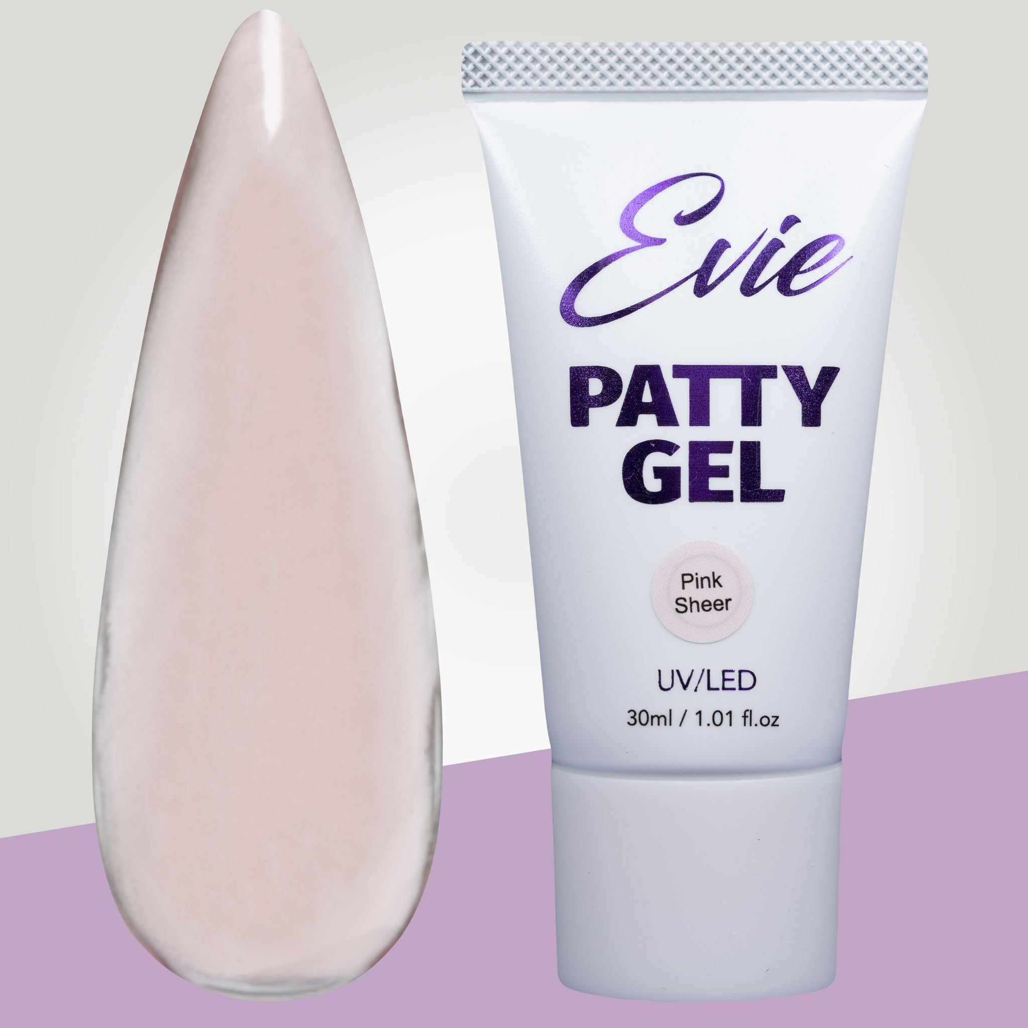 Patty Gel Pink Sheer Polygel